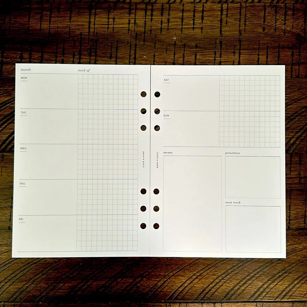 Cloth & Paper Planner - Picture 1 of 3